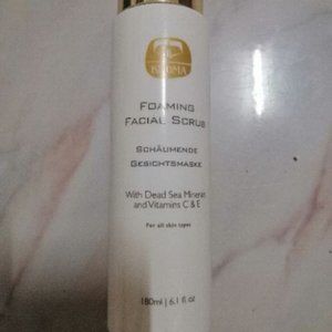 KEDMA FOAMING FACIAL SCRUB-DEAD SEA MINERALS-VITAMINS C&E-6.1 fl oz / 180 ml-NEW
